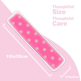 Perineal Cooling Pad, Hot and Cold Pads for Postpartum, Perineal Ice Pack, Instant Cold Therapy Packs, Gel Bead Ice Pack, Reusable Ice Packs, Instant Cooling Relieves Pain (Pink-Flower)
