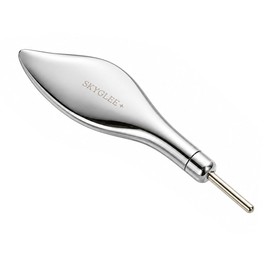 Skyglee Popos Facial Beauty Device, 2-Way, Pore Pressing Stick, Scalp Care, Face Care, Pen Type, Trigger Point Pressing Stick, Expression Muscle Care, Face, Neck, Shoulder, Refreshing, Swelling