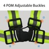 Onumya Reflective Vest, 2pcs Reflective Safety Vest High Visibility Running
