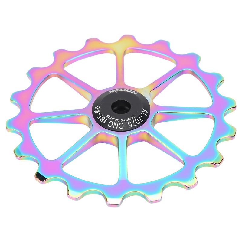 18T Guide Roller Bicycle Rear Derailleur Pulley Wheels for Road