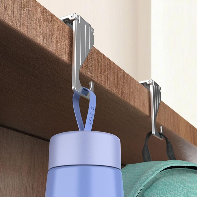Soporte de teléfono para escritorio, plateado