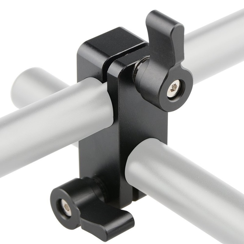 CAMVATE Right Angle 15mm Rod Clamp 90 Degree Rotation for