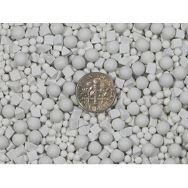 1 Lb. 3, 6 mm Shpere & 4 mm Polishing Triangle Non-Abrasive Ceramic Tumbling Tumbler Tumble Media