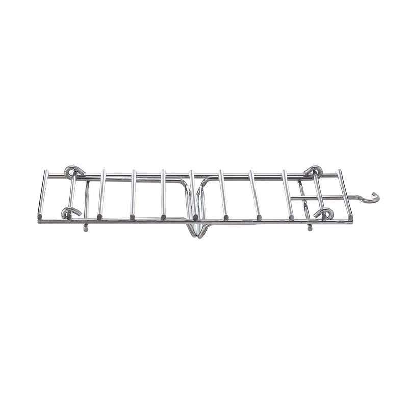 LOGOS 81064172 Large Fire Rack, Camping, Outdoor Use, Foldable, Can