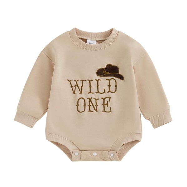 Chloefairy Baby Boy First Birthday Outfit Wild One Onesie Cowboy