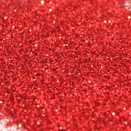 Red Craft Glitter 100g Bag