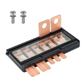 38231-TR0-A01 Multi-Fuse Block, Compatible with Hon da Civic 2012 2013 2014 2015 ILX Hybrid, 32A Multi Block Fuse 6 Circuit with 2 Screws Replace 38231TBAA01