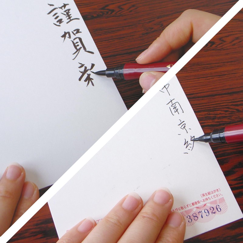 Kuretake DF150-55B/2P Brush Pen, Set of 2, No. 55