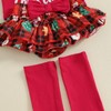 mlpeerw My First Christmas Baby Girl Outfit Newborn 1st Christmas