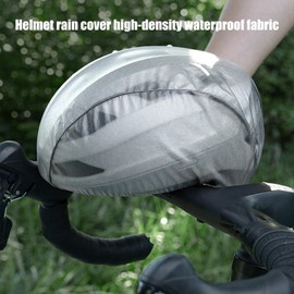 Cycling Helmets Cover Waterproof | Dustproof Road Helmets Cover | Water-Resistant Cycling Helmets Rain Covers Ride Gear Helmets Cover with Reflective Strip for Road Cycling