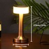 Rechargeable Cordless Table Lamp 3 Levels Brightness Small Touch Table