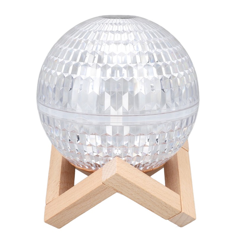 Mini Humidifier Night Light Crystal Ball 2.2w 350ml RGB USB