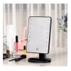 MIESPGIR Espejo Giratorio Con Luz Led Maquillaje Belleza Makeup