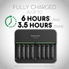 Panasonic K-KJ63KHA8BA Advanced eneloop pro 8-Position Rechargeable Battery 6-Hour Quick