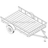 6′ 4" x 10′ Utility Trailer Plans – 3,500 lb
