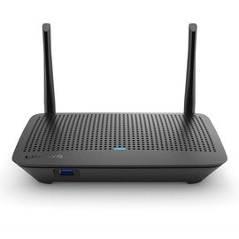Linksys Router con Sistema de Red Wi-Fi en Malla MR6350, Inalámbrico, 1267 Mbit/s, 4X RJ-45, 2.4/5GHz, 2 Antenas Externas