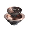 Talea SUS304 Red Antique Copper Strainer, Kitchen Sink Drain Strainer