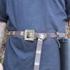 Armory Replicas Renaissance Lord Knights Quatrefoil Medieval Handmade Leather Belt