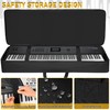LASUK 88L Key Keyboard Case (Size:57.5"x8"x18"), Portable Keyboard Piano Waterproof