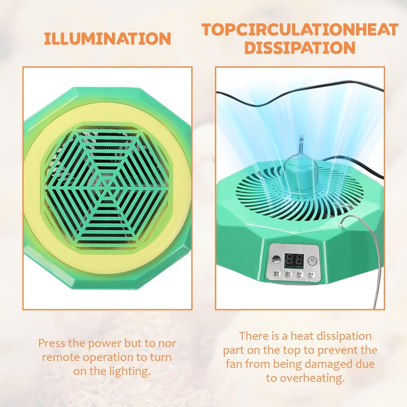 Chick Brooder Heating Plate,Brooder Heater For Chicks,500W Poultry Heat Lamp