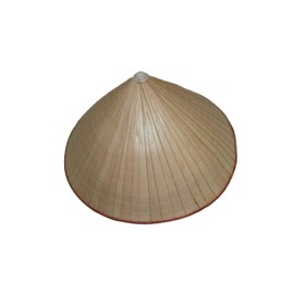 Heavy Duty Vietnamese Bamboo Palm Leaf Conical Hat 3 time Thicker Then The Standard one (Non La) Natural