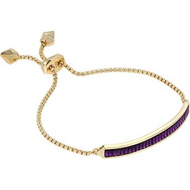 Kendra Scott Jack Delicate Chain Bracelet Gold Black Spinel One Size