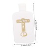 Ipetboom Refillable Holy Water Bottle Elegant Christian Religious Blessing Water
