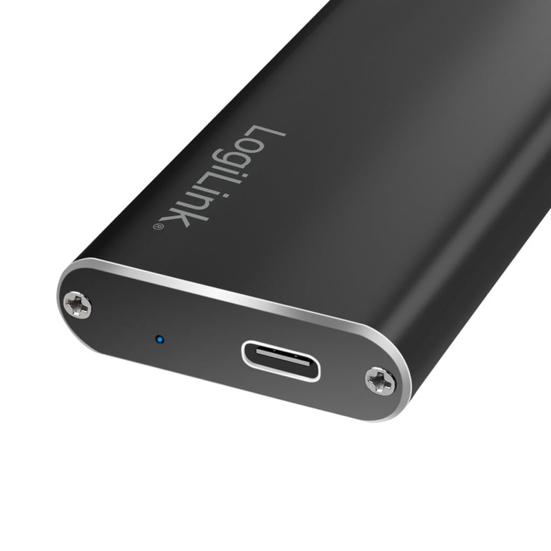 LogiLink UA0314 USB 3.1 Hard Drive Enclosure for M.2 SATA