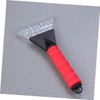 BUGUUYO Snow Scraper for Car with Rubber Sleeve Windshield Lightweight