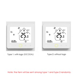 Tuya ZigBee3.0 Smart Thermostat 5A Weekly Programmable Temperature Controller APP Control Voice Control Compatible with Alexa/  Home for Water Boiler Gas Boiler for Home Offices Villas