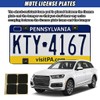 4PCS Stainless Steel License Plate Screws Kit, Anti-Theft Rustproof Tamper