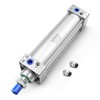 Baomain Pneumatic Air Cylinder SC 50 x 250, PT 1/4