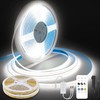 Pandery COB LED Strip Lights Cool White,24V Dimmable led Light