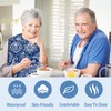 EpoBob 3 Pack Adult Bibs with Crumb Catcher, Washable and