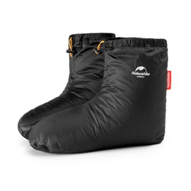 Naturehike Ultralight Winter Goose Down Booties, Camping Warm & Cozy Down Sleeping Socks for Men & Women, Down Filled Slipper Boots with Storage Bag