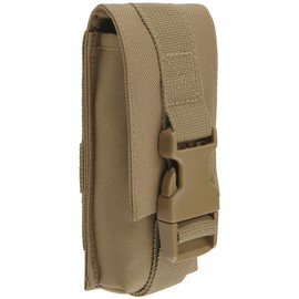 Brandit Molle Multi Pouches - Belt Bags, Accessory Pockets, Tool Pockets, Sizes Small, Medium, and Large in 6 Colours, Adult (Unisex), 8052, camel, Large, L