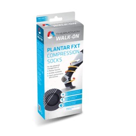 Thermoskin FXT Compression Calf Socks Pair, Black, Large, 4.1 Ounce