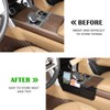 JONKOKO Car Shifter Storage Box, Gear Shift Console Side Tray