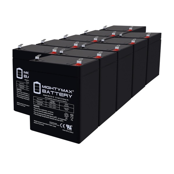 12V 2.9AH F1 SLA Replacement Battery Compatible with Joerns Healthcare