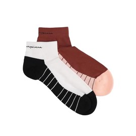 Champion Unisex-Adult Socks Seasonal (U20139) -Script Logo 2pp Performance Quarter, White (WW001), 6-8 (Pack of 2)