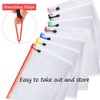 TUPARKA 7 Pcs Document Bag A5 Zipper File Bags A5