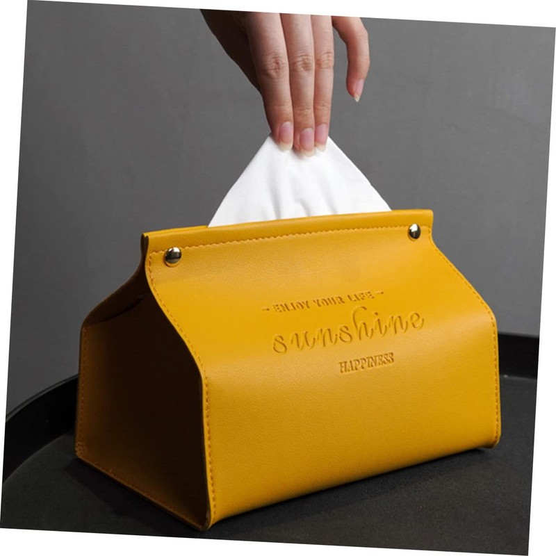 CAXUSD Stylish Tissue Storage Box Napkin Holder Household Napkin Box
