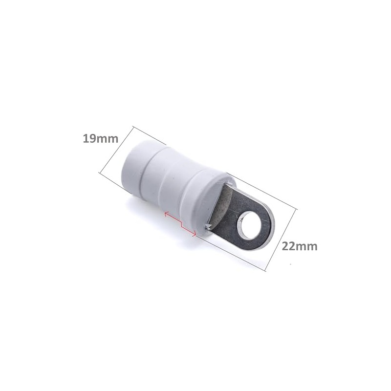 2PCS Boat canopy eye end plug bimini sprayhood fitting 22mm