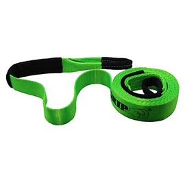 Grip 20 ft x 2" Heavy Duty Recovery Snatch Strap - UV Resistant, Double Stitched Nylon, High Strength Polyester, Reinforced End Loops - Tow/Recover Trucks, Cars, Machinery - 6,666 lb Working Capacity