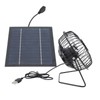 5W Solar Panel Powered Fan for Outdoor Cooling USB Solar