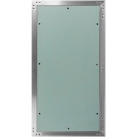 ECOPRO VENT 12" x 24" Inch Aluminum Drywall Access Panel - Service Shaft Door - Plumbing, Electricity, Heating, Alarm Wall Inspection hatch for Drywall - Bathroom Service Access Hole Cover