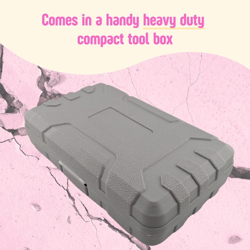 24pc Pink Tool Kit for Women – Mini DIY Household