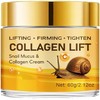 Crema de colágeno con moco de caracol – Hidratación profunda