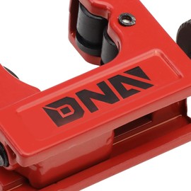 DNA Motoring TOOLS-00104 Handy Mini Tubing Cutter, 1/8-7/8 Inches, Portable Cutting Tool w/Robust Knob, Alloy Steel Cutting Edge, Aluminum Body