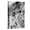ART.COM Stretched Canvas Print Singers Mick Jagger and Marianne Faithfull